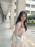 caibukaier包包女包帆布包2025新款單肩斜挎托特包實(shí)用生日禮物送女友老婆 米白色 高級感送女朋友高檔 曬單實(shí)拍圖