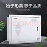 德力西電氣弱電箱光纖箱集線箱多媒體配電箱空箱金屬門 CDEN1X大號(hào)400*300 曬單實(shí)拍圖