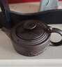 茗客 茶壺紫砂功夫家用宜興紫泥仿古單壺西施石瓢 刻花紫砂茶壺 曬單實(shí)拍圖