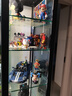 三箭展示柜樂高玩具模型手辦玻璃紅酒展柜榮譽透明防塵可定制可裝燈帶 【五層】長50寬40高180cm(單門) 【黑色】含燈帶 曬單實拍圖