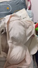 松山棉店【小棉花】大胸顯小蕾絲內(nèi)衣女純棉大碼文胸罩【新款】水粉色2XL 曬單實拍圖