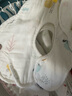 babycare嬰兒口水巾透氣薄款純棉新生兒圍嘴寶寶紗布圍嘴鯨魚(yú)樂(lè )車(chē)3條裝 曬單實(shí)拍圖