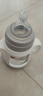 愛(ài)得利（evorie）玻璃奶瓶 寬口徑帶保護套帶手柄奶瓶 嬰兒奶瓶160ml (0-3個(gè)月) 曬單實(shí)拍圖