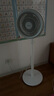美的（Midea）【暴風(fēng)循環(huán)】空氣循環(huán)扇大風(fēng)量搖頭電風(fēng)扇家用臺(tái)式落地扇輕音臥室節(jié)能小風(fēng)扇柔風(fēng)輕羽扇 FGA24TQ 曬單實(shí)拍圖