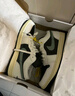 Jordan緩震休閑鞋男女喬丹AJ1 Jordan1運(yùn)動鞋 DC0774-001黑綠/黑白37.5 曬單實(shí)拍圖
