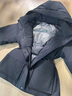 鴨鴨工裝羽絨服女2025冬季新款中長(cháng)款收腰顯瘦韓版保暖派克服外套 落日橙色 M (建議100-130斤) 曬單實(shí)拍圖