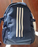 阿迪達斯新款2025年初高中學(xué)生書(shū)包三葉草情侶背包旅行包男女黑白 藍色 曬單實(shí)拍圖