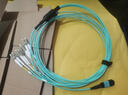 APESD MPO-MPO光纖跳線(xiàn)MPO-LC數據線(xiàn)LSZH主干跳線(xiàn)OM3/OM4萬(wàn)兆多模連接線(xiàn) MPO-LC 8芯(OM3-300)40G 1m 曬單實(shí)拍圖