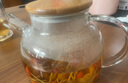 美斯尼 玻璃茶壺泡茶壺花果茶冷飲涼水壺加厚耐熱燒水壺家用茶具套裝 1000ml 單壺 ( 3-5人 ) 曬單實(shí)拍圖