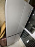 海爾（Haier）小紅花系列418升594mm專業(yè)超薄零嵌十字T型家用電冰箱一級能效BCD-418WGHTDB9WVU1國家補貼20% 曬單實拍圖