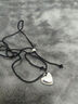 伊燦簡(jiǎn)約愛(ài)心吊墜項鏈女輕奢小眾設計黑繩鎖骨鏈2025新款爆款氣質(zhì)頸鏈 小愛(ài)心吊墜項鏈1.5cm 曬單實(shí)拍圖