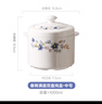 陶煲王2025新款陶瓷雙蓋燉盅隔水燉湯家用一人一盅蒸雞蛋羹小瓦罐燕窩盅 春暉滿(mǎn)庭雙耳隔水燉盅 1000ml 曬單實(shí)拍圖