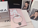 潘多拉（PANDORA）[陳麗君同款]銘記熱愛手鏈套裝銀色新品禮物定制不可退 銀色（刻字產(chǎn)品，拍下后14天發(fā)貨） 18CM 曬單實(shí)拍圖