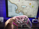 蓋世小雞（GAMESIR）超新星無(wú)線(xiàn)游戲手柄帶底座 適用switch2手機PC安卓Steam電腦NS2pro電視體感藍牙有線(xiàn)粉色絲之歌 曬單實(shí)拍圖