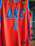 NBA VIBE雷霆隊(duì)2號(hào)亞歷山大霍姆格倫24款城市版刺繡籃球服背心男女球衣 24款雷霆2宣告橙 L （185cm145-170斤） 曬單實(shí)拍圖