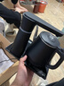 益茶福全自動上水電熱水壺茶臺燒水壺飲水燒水一體機304食品級不銹鋼單壺煮茶壺保溫泡茶壺開水壺煲水壺 CD-S05食品級304不銹鋼黑色 1.2L 曬單實拍圖