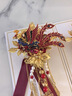 MPPMCK結(jié)婚胸花新郎新娘婚禮感龍鳳胸前花一對(duì)父母家人全套胸針別花 金龍紅鳳 (新郎新娘)1對(duì) 曬單實(shí)拍圖