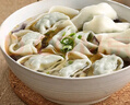 珍味小梅園 薺菜豬肉大餛飩256g*2袋  方便速食 營(yíng)養早餐 曬單實(shí)拍圖