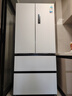 美的（Midea）M60系列520純平全嵌法式多門四開門家用冰箱超薄雙系統(tǒng)循環(huán)大容量無霜BCD-520WUFPZM(E)白國家補(bǔ)貼 曬單實(shí)拍圖