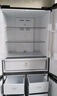 美的（Midea）471升十字對(duì)開(kāi)四開(kāi)門(mén)電冰箱家用風(fēng)冷無(wú)霜一級(jí)能效雙變頻國(guó)家補(bǔ)貼超薄超大容量BCD-471WSPZM(E) 曬單實(shí)拍圖