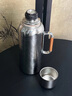 bylure品牌純鈦保溫壺高檔機(jī)械顯溫燜茶壺大容量戶外茶水分離送禮鈦壺 皓月銀【內(nèi)外純鈦+配2鈦杯】 1.8L 曬單實(shí)拍圖