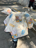 【2萬(wàn)人回購】電動(dòng)車(chē)擋風(fēng)被冬季新款防水防風(fēng)擋風(fēng)罩加絨加厚加大護膝電瓶車(chē)保暖 護脖-大側翼-雙袖口-戀愛(ài)兔 曬單實(shí)拍圖