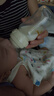 防嗆奶瓶防脹氣新生兒離乳寬口徑玻璃200ml配母乳S+母乳SS碼 曬單實(shí)拍圖