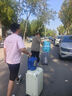 DULA五輪大容量行李箱杯架旅行箱充電拉桿箱密碼箱皮箱子抹茶綠26英寸 曬單實(shí)拍圖