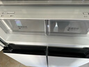 美的（Midea）508升十字四開門一級能效雙系統(tǒng)雙循環(huán)除菌凈味國家補貼20%家用冰箱大容量BCD-508WSPZM(E)海貝白 曬單實拍圖