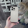 圖璐璐【自帶鏡頭膜】適用蘋果16/15Promax手機殼iPhone14pro全包防摔13PM男超薄磨砂plus新款散熱保護(hù)套 【鈦原色】超薄-散熱-防指紋 蘋果16Promax【自帶鏡頭膜】 曬單實拍圖