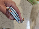 能適Type-C數(shù)據(jù)線100W快充6A充電線適用華為nova系列小米vivo榮耀oppo手機typec加長編織1.5米藍(lán) 曬單實拍圖