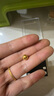 縱橫金業(yè)足金999   黃金轉(zhuǎn)運珠 金珠子  1克 單顆 頂珠 散珠 手串diy 1克  轉(zhuǎn)運珠 曬單實拍圖