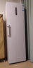海爾（Haier）立式冰柜【麥浪系列新品】152/180/210/290/335升風(fēng)冷無(wú)霜大容量家用立式精儲冷藏冷凍兩用冷凍柜 242L 【小紅花系列】冰雪白|可改對開(kāi)門(mén) 曬單實(shí)拍圖