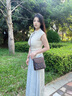 CASELLA KOURZCK輕奢包包女包單肩小包斜挎包七夕情人節(jié)送女朋友老婆生日禮物女 咖色 【京倉(cāng)直發(fā)】 小眾時(shí)尚百搭通勤品牌小方包 曬單實(shí)拍圖