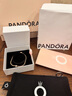 潘多拉（PANDORA）串珠密鑲手鏈玫瑰金色簡約高級時尚百搭疊戴教師節(jié)禮物密鑲簡約手鏈17cm 曬單實(shí)拍圖