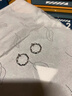 芯奢莫比烏斯環(huán)耳釘男潮無耳洞耳夾男士免打孔假耳釘個性氣質(zhì)彈簧耳環(huán) 12mm一對裝 曬單實(shí)拍圖