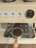 凱度（CASDON）意式半自動(dòng)咖啡機(jī)家用小型磨豆機(jī)奶泡機(jī)研磨一體咖啡機(jī) 雙加熱研磨一體機(jī) MS1 小方糖Krame 杏仁白 曬單實(shí)拍圖