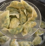 灣仔碼頭素水餃韭菜雞蛋餃子1200g72只 早餐 生鮮速食速凍餃子 曬單實拍圖