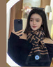 法萊阿瑪尼（FALAMAONE）韓劇圍巾女秋冬季高級感圍脖女款爆款2025年新款生日禮物送女友 WJ58027 均碼 曬單實(shí)拍圖