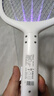 雅格(YAGE)電蚊拍防基孔肯雅熱充電式家用強(qiáng)力滅蚊拍紫光誘蚊滅蚊燈 曬單實(shí)拍圖