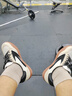 馬登工裝復古運動(dòng)鞋透氣休閑箭頭德訓鞋男美式潮流阿甘板鞋百搭小白鞋 米白 【小眾不撞款/鞋子男夏季】 41 (255mm) 男碼-偏大一碼 曬單實(shí)拍圖