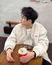 吉普羽絨服男2025新款飛行夾克羽絨服男款加厚冬季情侶輕薄外套男 淺卡其 XL （140-160） 曬單實(shí)拍圖
