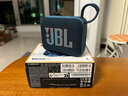 JBL GO4 音樂(lè )金磚四代 【國家補貼】藍牙音箱 戶(hù)外便攜音箱 電腦音響 低音炮 jbl go4 音箱 爵士藍 曬單實(shí)拍圖