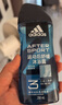 阿迪達(dá)斯 （adidas）男士沐浴露洗發(fā)水洗面奶三效合一 游泳去氯持久留香清涼熱情250ml 曬單實(shí)拍圖