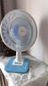 美的（Midea）臺(tái)式電風(fēng)扇七葉柔風(fēng)輕音臥室宿舍廣角遠(yuǎn)距交流定頻臺(tái)扇辦公室桌面節(jié)能省電搖頭小型電扇 FGAU40D 曬單實(shí)拍圖
