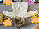 MINI A TURE丹麥童裝24冬季新品男女童精靈帽防水防風(fēng)保暖外套 1054 安哥拉奶油 100 /52-3y 曬單實(shí)拍圖