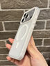 米弗希 適用蘋(píng)果17promax手機殼新款iPhone17磁吸17pro高級16防摔15pro防摔14透明plus超薄air好看保護套 【白色】強磁吸附-裸機手感-不沾指紋 iphone 17 Pro 曬單實(shí)拍圖