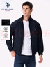 U.S. POLO ASSN.夾克男寬松休閑立領(lǐng)潮流外套立體有型上衣百搭款 藏藍色 2XL  曬單實(shí)拍圖