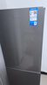 美的（Midea）182升雙開(kāi)門(mén)小型兩門(mén)家用家電租房宿舍辦公小戶(hù)型節能低噪省電小冰箱BCD-182M國家補貼 182灰色 曬單實(shí)拍圖