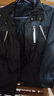 保羅歌仕頓棉服男士秋冬季加絨加厚防寒沖鋒衣工作連帽大碼外套夾克棉服男裝 20210/FGT888黑色 2XL 曬單實(shí)拍圖
